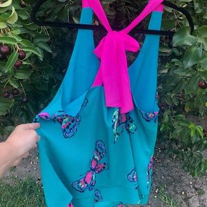 Lily Pulitzer flowy halter top